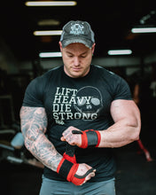 Load image into Gallery viewer, Lift Heavy, Die Strong Tee